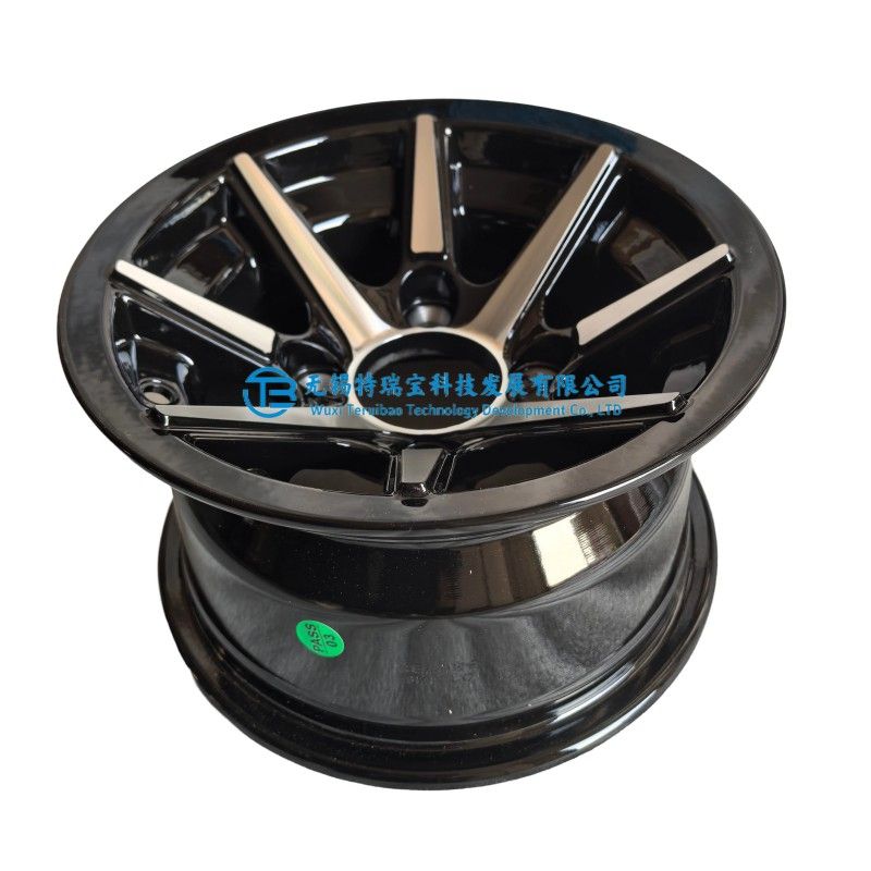 10x6-4-101.6-68 Aluminum Wheels For Golf Carts (4)